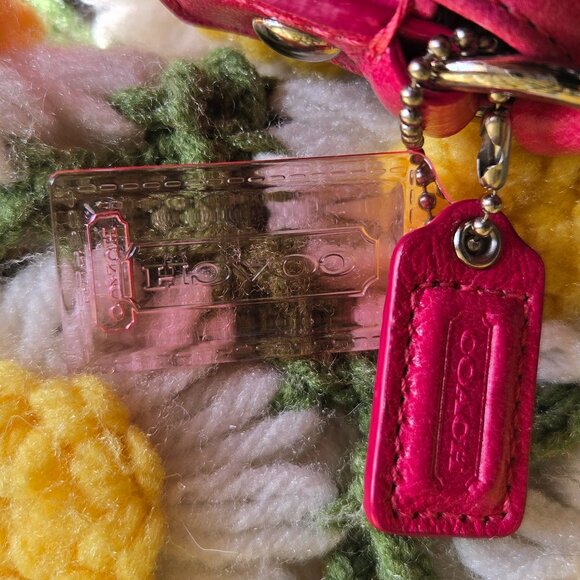 Coach Poppy Pink Liquid Gloss Purse - Picture 9 of 14